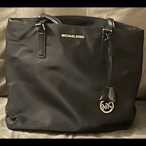 Michael Kors black purse. Large